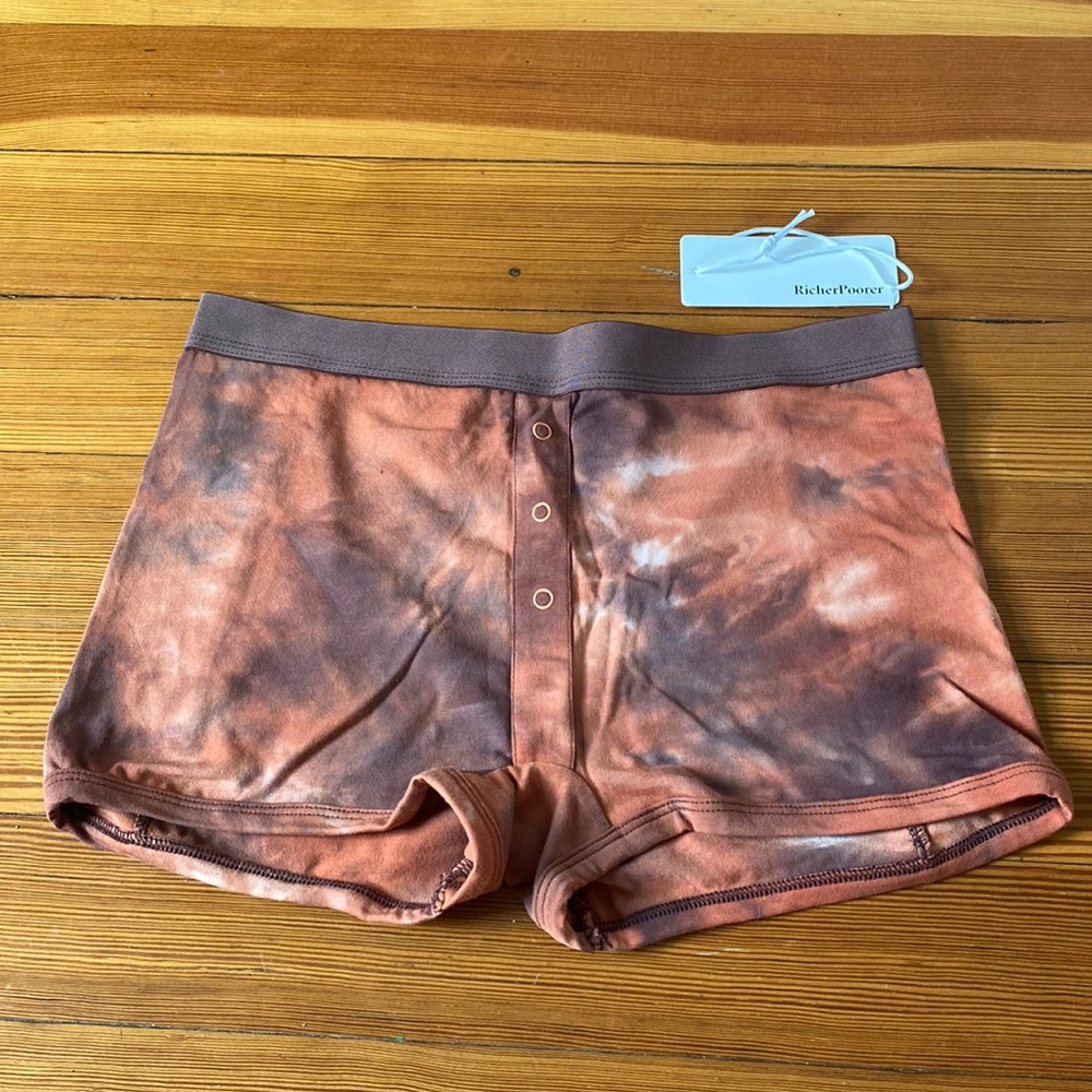 Richer Poorer Boxer Brief. Medium. Redwood Storm.